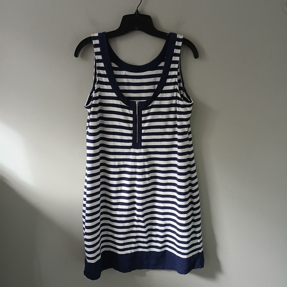 Tommy Bahama Womens‎ Size Large Striped Dress Nautical Coastal Beach Sleeveless - Picture 11 of 16